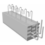 Poutre LEADER sous-sol 20x20cm 2,20m
