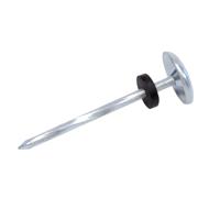 Clous calotin torsadés Ø2,70x60mm zingué boite 250