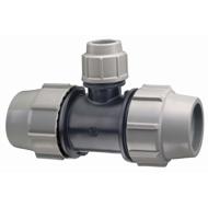 Té réduit Ø025-020-025 série 7 PN16