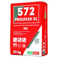 Mortier colle carrelage PROLIFLEX XL 572 blanc sac 25kg C2S1 ET