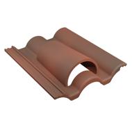 TUILE CHATIERE GRILLAGE PLEIN CIEL ROUGE VIEILLI