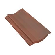 1/2 TUILE PERSPECTIVE ROUGE VIEILLI