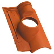 TUILE DOUILLE D120 OMEGA13 ROUGE