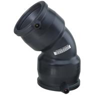 Coude 45° femelle-femelle PN16 électrosoudable