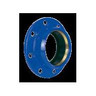 Adaptateur fonte de raccordement autobuté QUICK PE/PVC pour PVC/PE ISO PN10-16