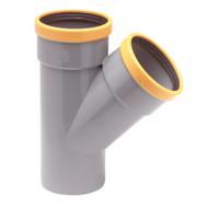 Culotte PVC assainissement CR8 Ø200 mâle-femelle 45°