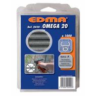 AGRAFES OMEGA 20M GALVA BOITE 1000