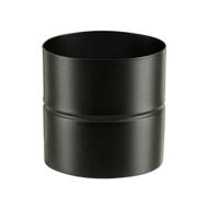 Adaptateur émaillé Ø150/150mm noir mat A 150F-150F ENM