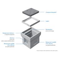 CORPS DE CHAMBRE BETON L1C AVEC FOND