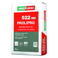Mortier colle carrelage PROLIPRO SUPER 522 blanc sac 25kg C2