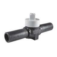 Robinet 1/4 de tour mâle-mâle PN16 FAH électrosoudable