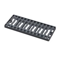 GRILLE FONTE SINUSOIDALE AVEC CADRE C250 768X338-745X300