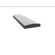 Couvertine béton 2 pentes 100x30cm Ep.4,2cm gris