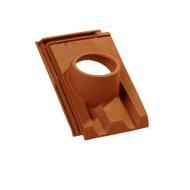 TUILE DOUILLE D150 RHONA 10 ROUGE