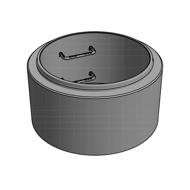 Réhausse pour regard EXACT Ø1000 H60cm avec échelons NF