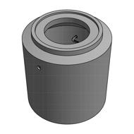 Tête pour regard EXACT Ø1000 HU124,5/H127cm avec échelons NF