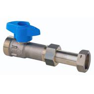 Robinet 812 20GT filetage 33/42 écrou libre 26/34 télescopique