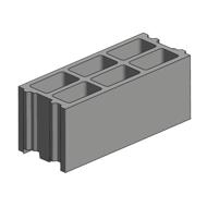 Bloc à coller Technibloc module 20x20x50