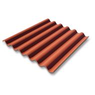 Plaque ondulée 5 ondes COLORONDE 152,5x91,8cm LATERITE