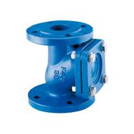 Clapet 408 fonte non retour à boule à brides