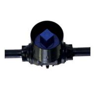 Robinet 1/4 de tour mâle-mâle PN16 FAH électrosoudable