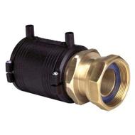 Manchon PE/laiton Ø025 PN16 écrou libre 20/27 électrosoudable