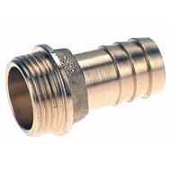 Embout laiton cannelé Ø15 mâle 3/8' cylindrique