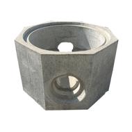 CUNETTE Ø800 H625 180° POUR FONTE/PVC Ø200