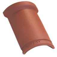 Faitière arêtier 1/2 ronde emboitement petit modèle Réf CHEVREUSE