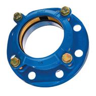 Adaptateur SR6 DN125 pour tuyau PE-PVC Ø125 ISO PN10-16