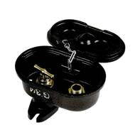 Bouche arrosage ovale DN25 filetage 26/34 avec potence