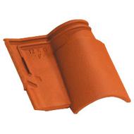 Tuile 1/2 pureau OMEGA 13 ROUGE NUANCE