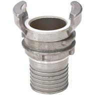 1/2 raccord 080CA alu DN100 cannelé Ø110