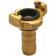 Raccord express cannelé laiton Ø07 +joint NBR