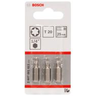 Embouts de vissage 25mm T20 set 3