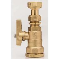 Robinet 4315 raccord Ø32 écrou libre 26/34 128-153mm avec écrou