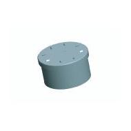 Tampon de visite PVC pour tabouret de branchement Ø315 mâle