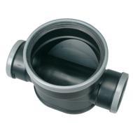 Tabouret PVC lesté passage direct Ø400 femelle-femelle 160-160mm