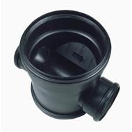 Tabouret PVC lesté passage direct Ø400 femelle-femelle 125-125mm