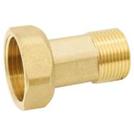 Raccord 2 pièces laiton filetage 33/42 écrou libre 40/49