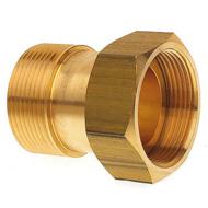 Raccord 2 pièces laiton filetage 50/60 écrou libre 66/76