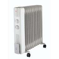 RADIATEUR A BAIN D’HUILE 1000/1400/2500W BLANC CE