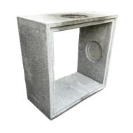 FOND DE REGARD BETON 70X70-83X83 H.INT.39 SANS OPERCULES