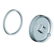 Bouchon EMERAUDE alu symétrique pour poteau incendie DN100 lot 3