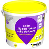 MORTIER COLLE carrelage en pâte WEBERFIX PREMIUM blanc seau 10kg D2ET