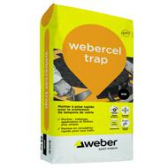 MORTIER SCELLEMENT WEBERCEL TRAP NOIR RAPIDE 25KG