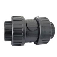 CLAPET ANTI RETOUR PVC A COLLER 50MM