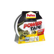 Adhésif extra-fort PATTEX POWER TAPE blanc 50mmx10m