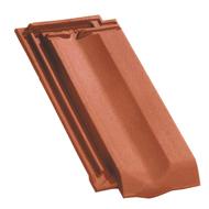 2/3 Tuile tenon haut JURA 10 ROUGE ANCIEN