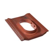 TUILE A DOUILLE UNIVERSELLE DUROVENT PERSPECTIVE ROUGE VIEILLI